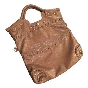 Naturalizer Tote Bag Brass Studded Handbag Sustainable Accessory